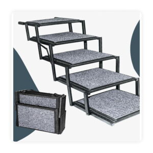 Foldable Vehicle Dog Stairs