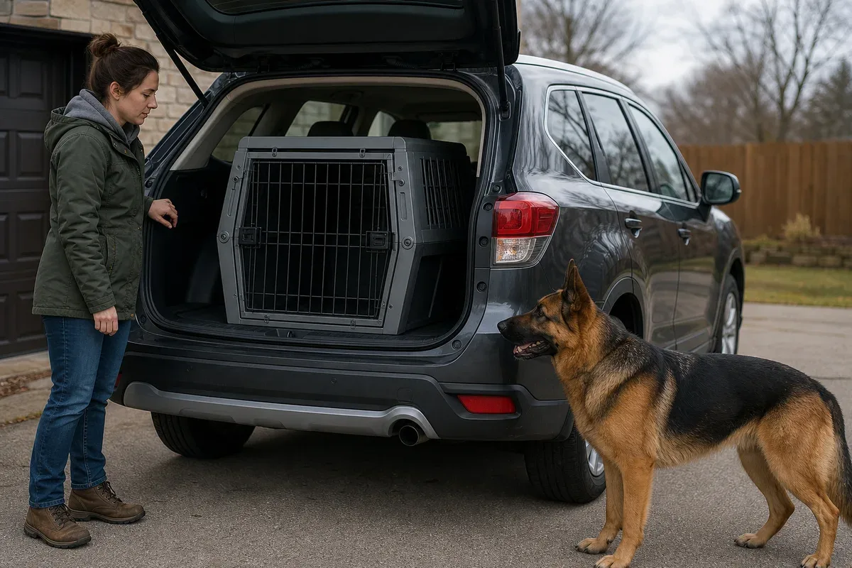 Dog Car Crate vs Harness: A Large-Dog Travel Checklist