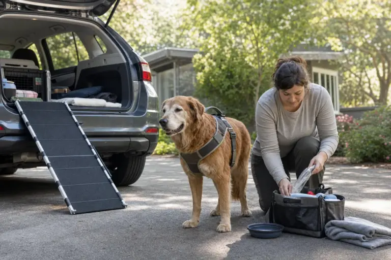 An Emergency Evacuation Plan for Large and Senior Dogs