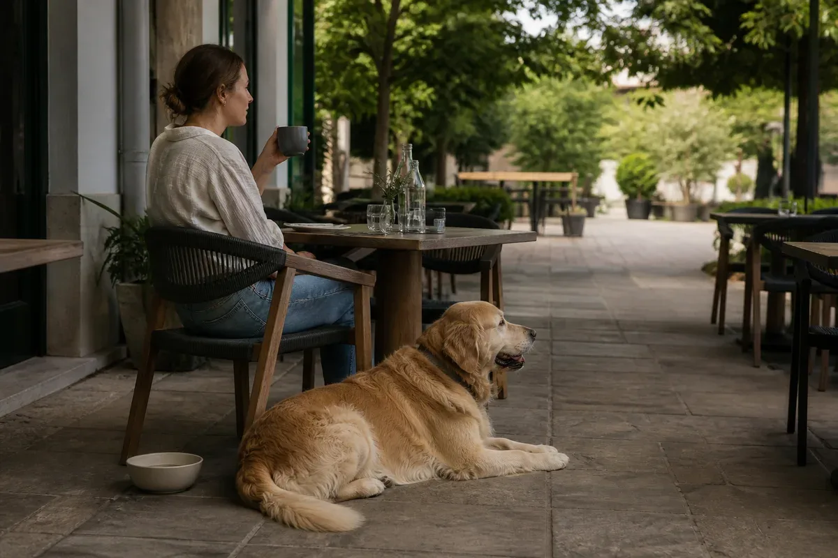 Dog-Friendly Patio Etiquette: A Calm Shared-Space Routine