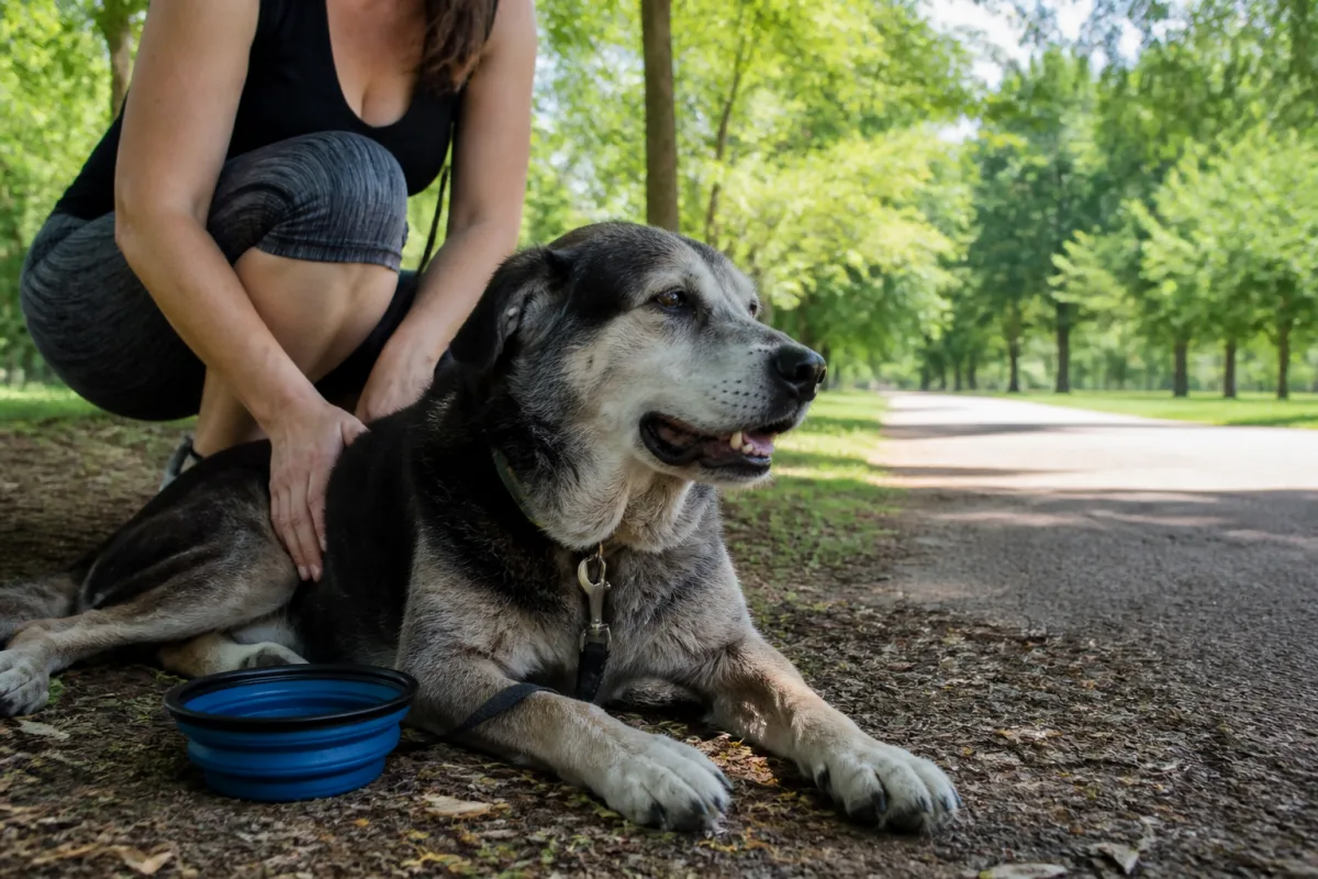 Senior Dog Heat Safety: A Calm Plan for Short Summer Outings